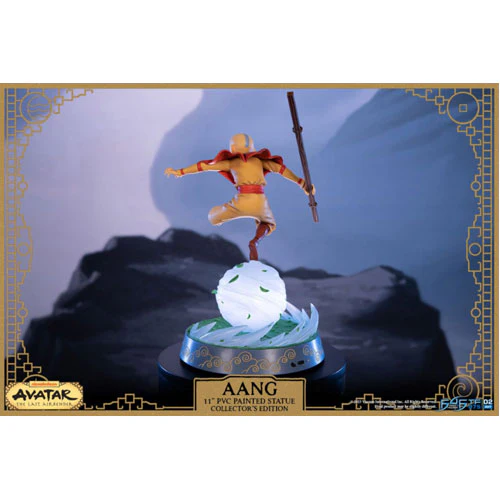 Avatar The Last Airbender Aang on Air Bubble Collector's Edition Light-Up PVC Statue - Image 4